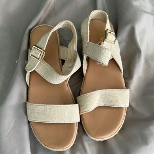 I never wore them, I bought them for a wedding ended up not needing them